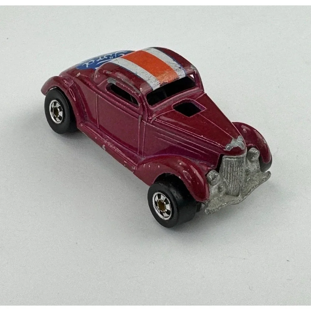Hot Wheels Neet Streeter‎ 1973 Ford Coupe Magenta Oldie But A Goodie Hong Kong